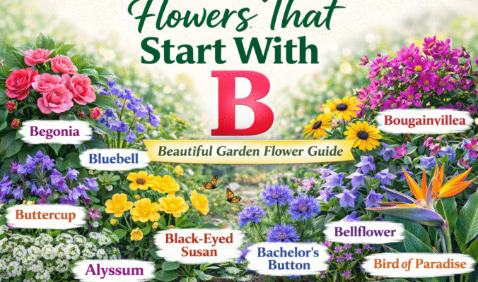 flowers that start with B