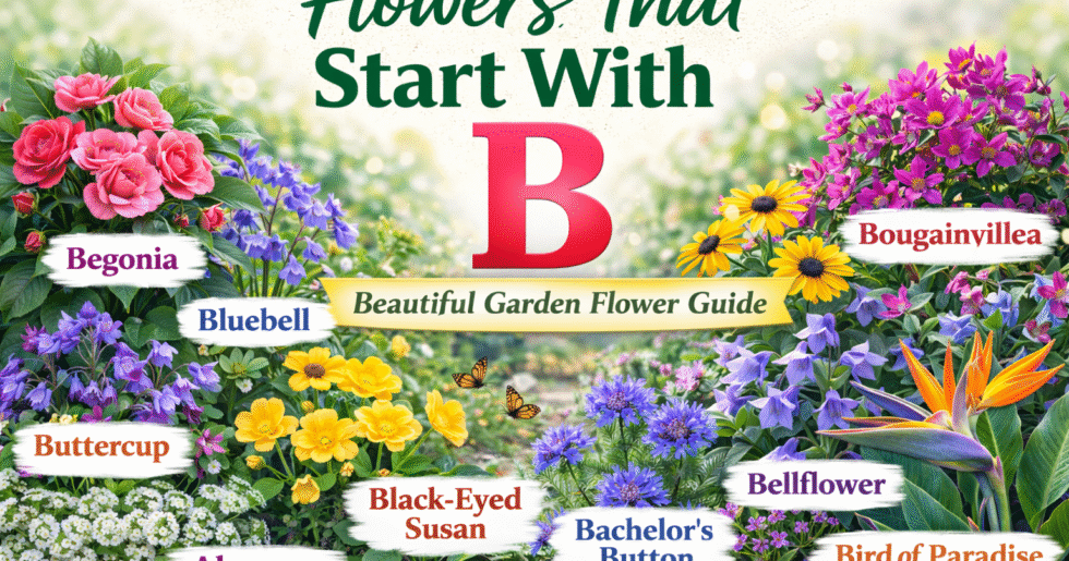 flowers that start with B