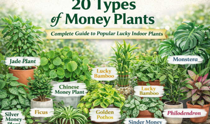 types of money plants