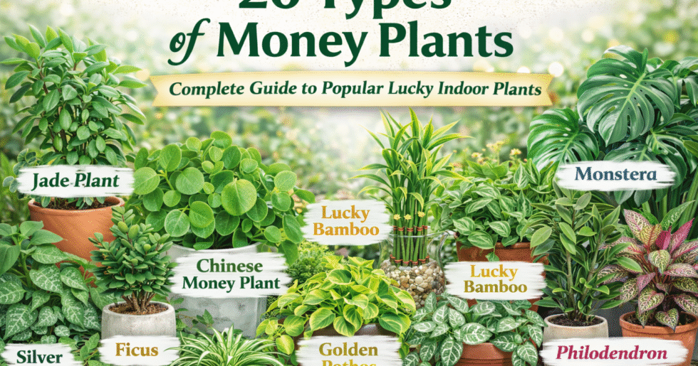 types of money plants