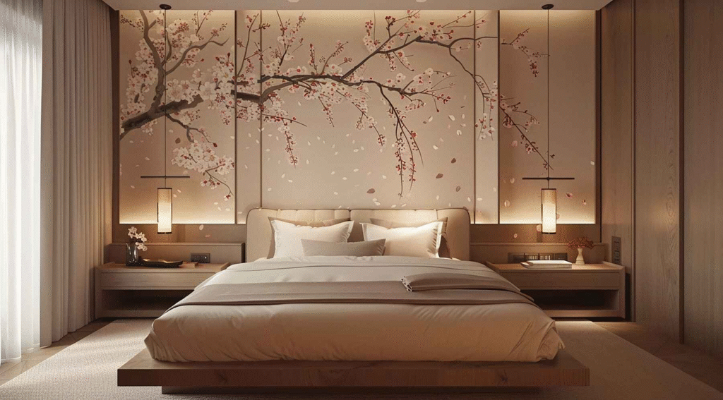 Soft Brown Bedroom Colour