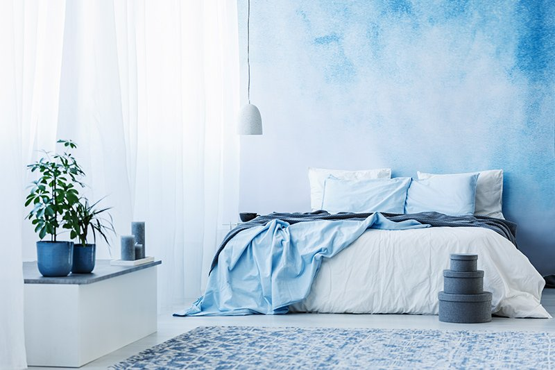 Sky Blue Bedroom Colour
