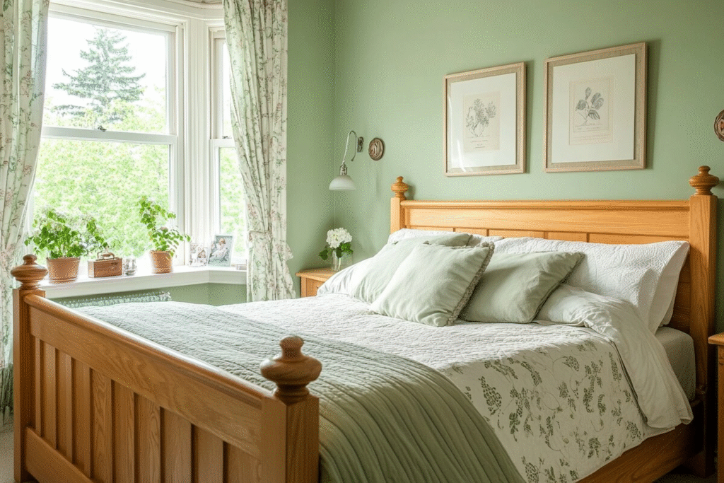 Light Green Bedroom Colour